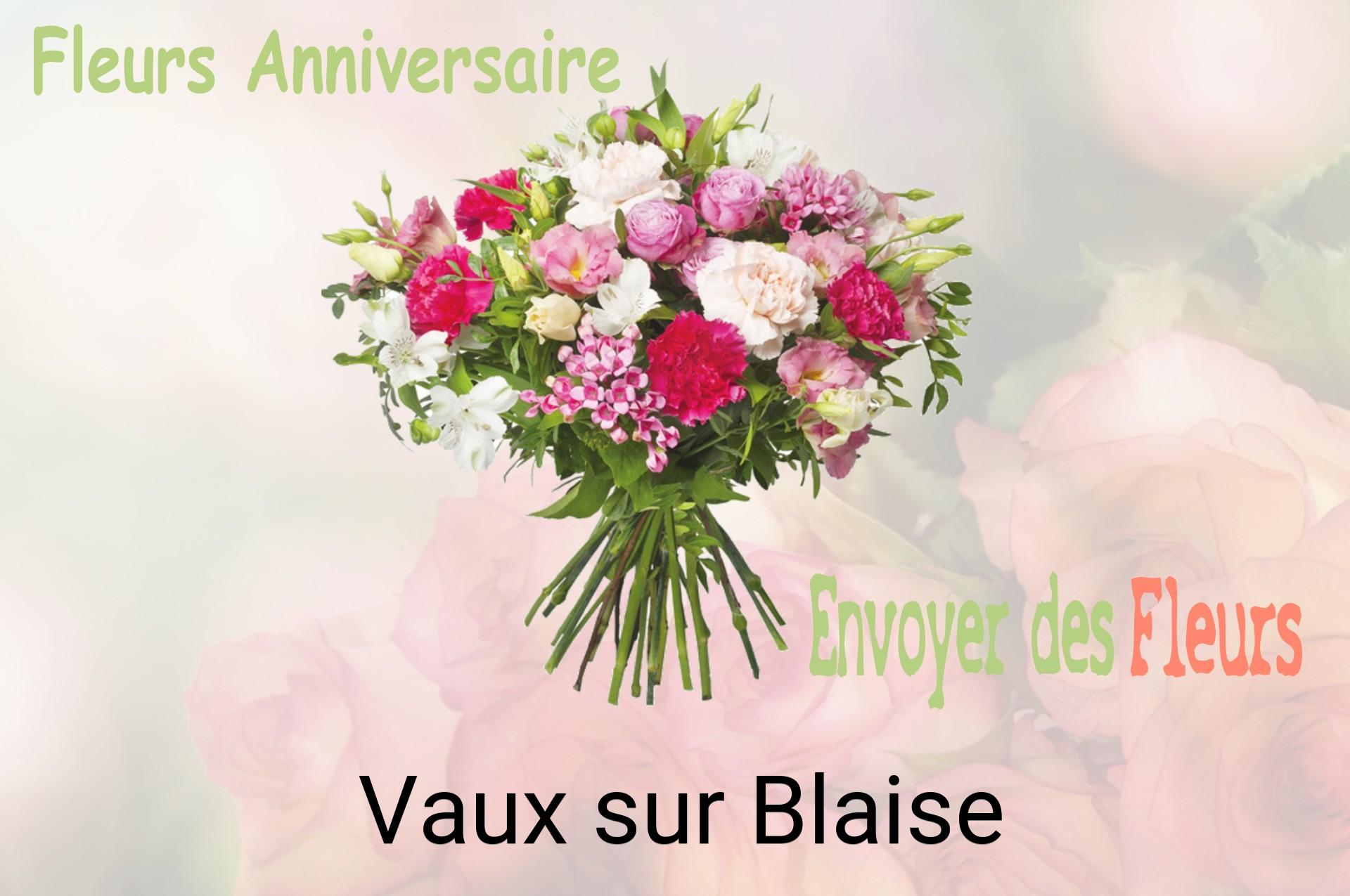 Bouquet de fleurs d’anniversaire livré à Vaux-sur-Blaise